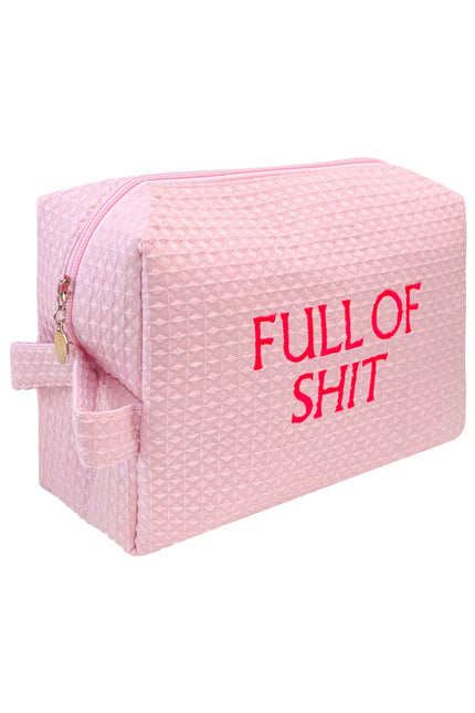 Lilly Loves | Pink Full of Shit Waffle Bag