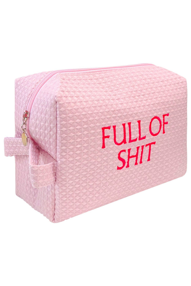 Lilly Loves | Pink Full of Shit Waffle Bag