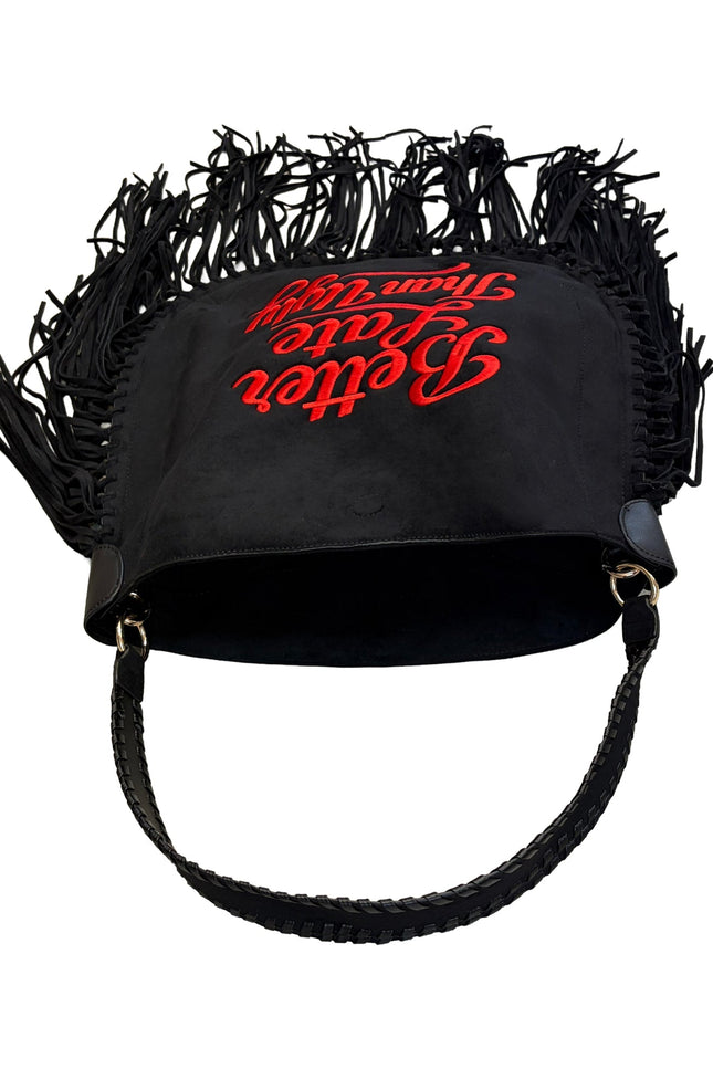 Lilly Loves | Better Late Than Ugly Tassel Handbag