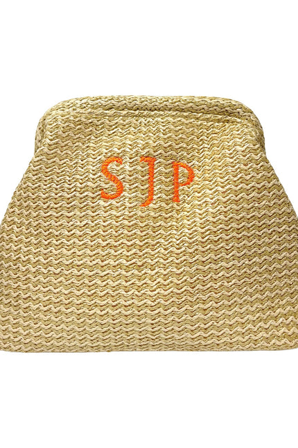 Lilly Loves bespoke beach pouch made of fabric, compact size ideal for storing small essentials during seaside outings.