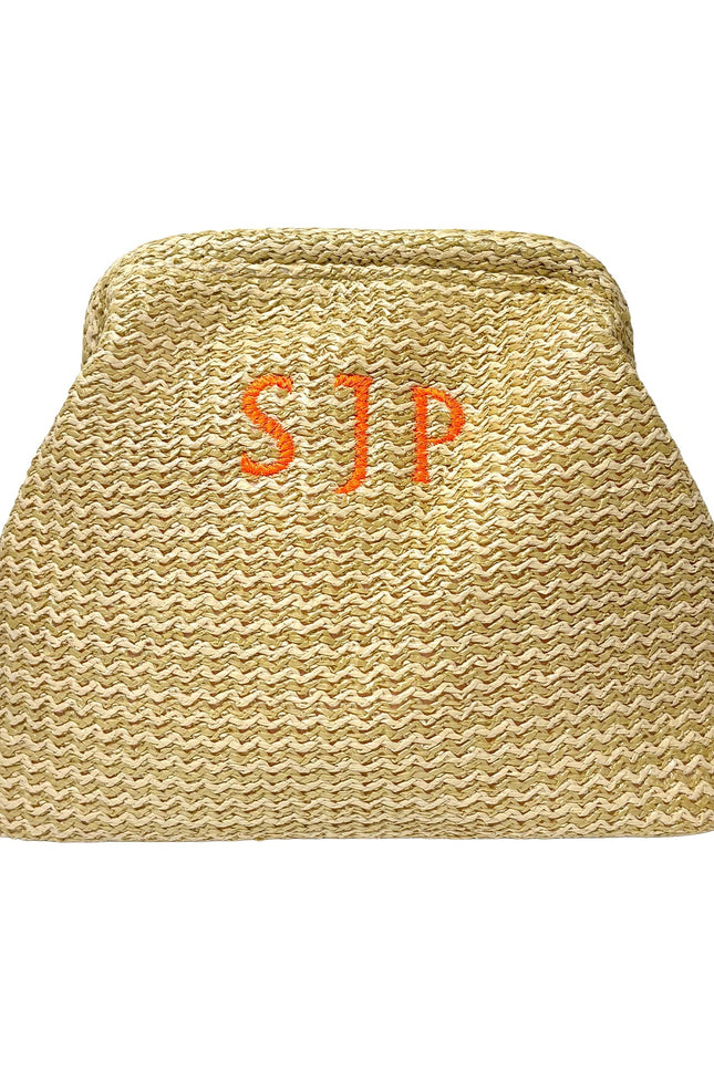 Lilly Loves bespoke beach pouch made of fabric, compact size ideal for storing small essentials during seaside outings.