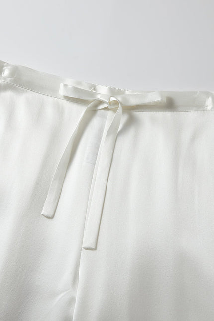Soft Strokes Silk | Daffodils Long Sleeve Pyjamas Set
