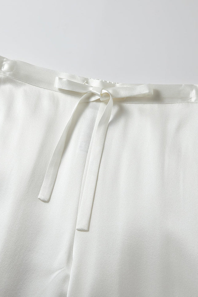 Soft Strokes Silk | Daffodils Long Sleeve Pyjamas Set