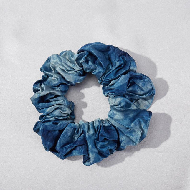 Soft Strokes Silk | Plant Tie Dye Hair Band