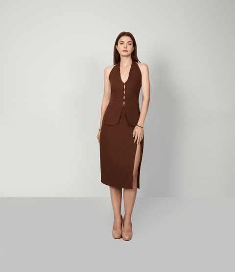 Muda Clothing | Top Veronica brown