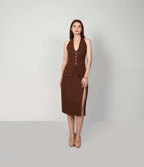 Muda Clothing | Top Veronica brown