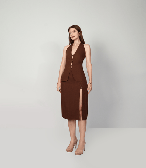 Muda Clothing | Top Veronica brown