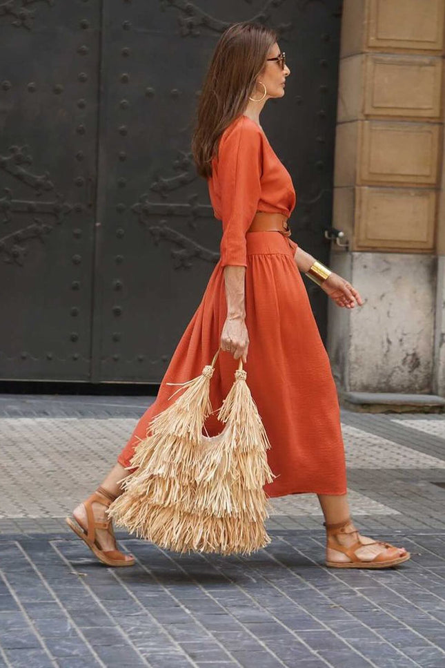 Entrudo | Shoulder bag Cambres Raffia