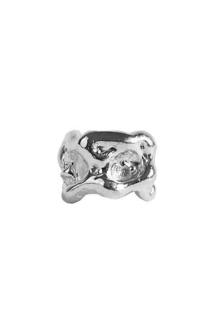SIMA GINA | Ear Cuff - Hoops 'Wide Lava'