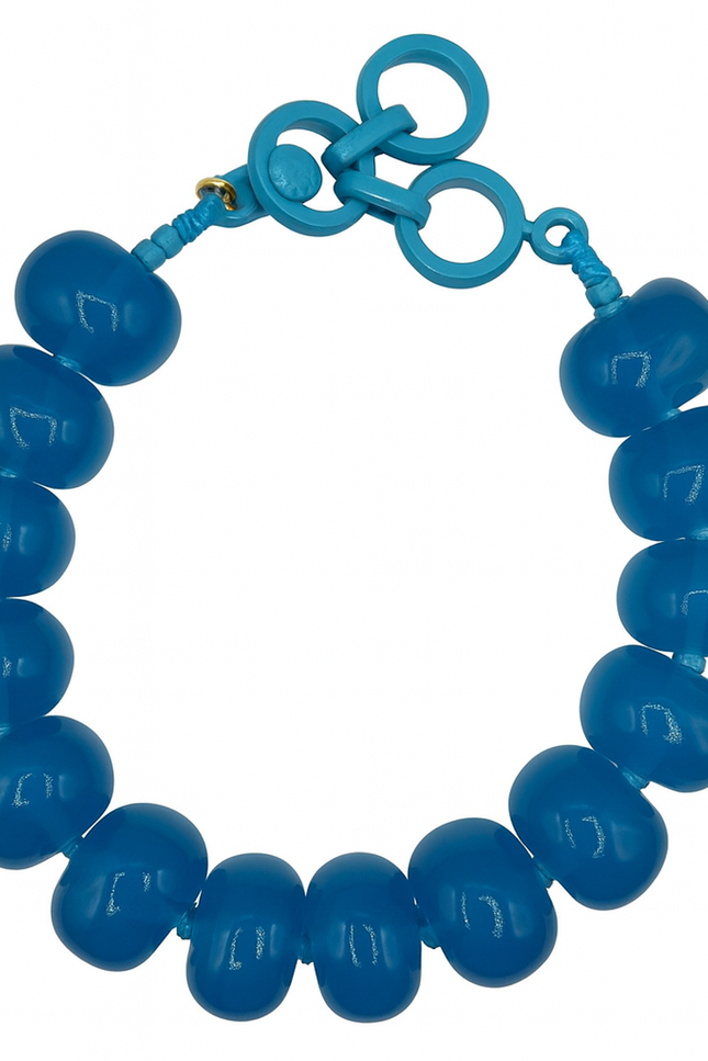 Michael Nash Jewelry | Vivienne Cerulean Blue Resin Necklace