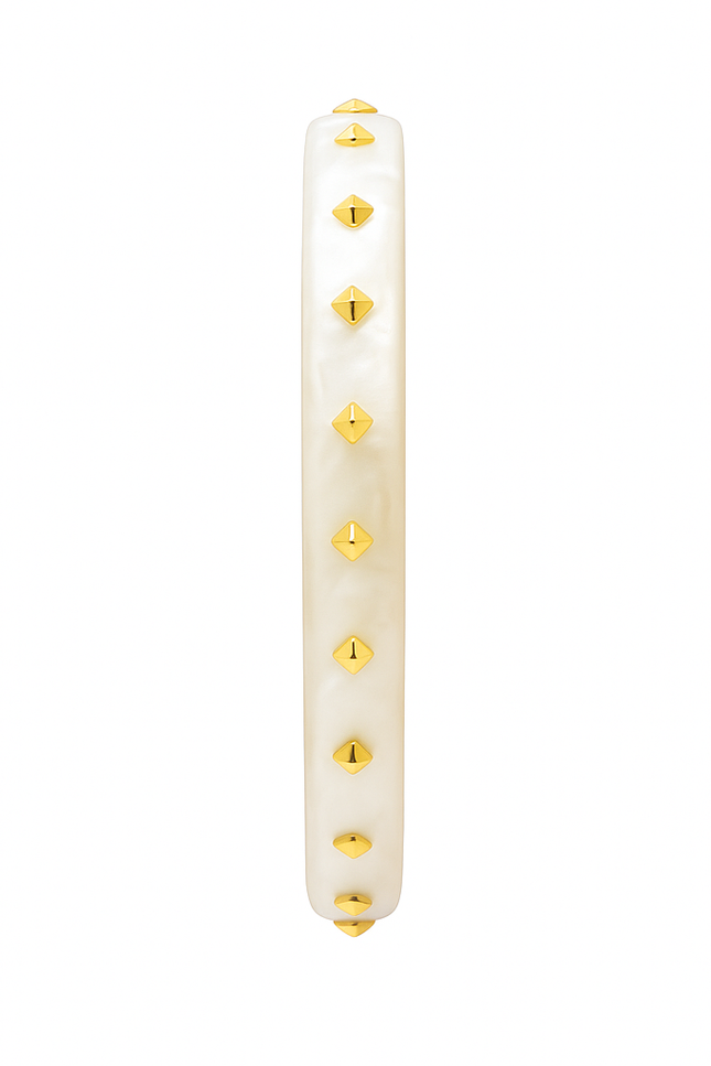 Michael Nash Jewelry | Clementine Mother Of Pearl Resin Studded Bangle