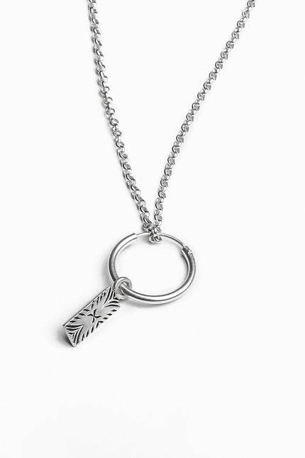 Yelli Jewels | 2-in-1 Pendant Necklace / Hoop earring
