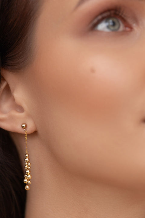 Pas de Marque | Gold-filled earrings La Babiole