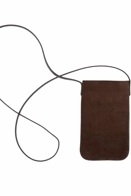 Atelier Galin | Mila Phone Bag - Choco
