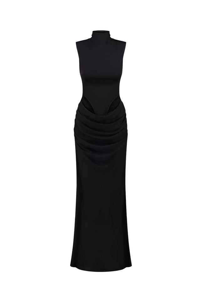 Kolosova | High-Cut Bodysuit Dress