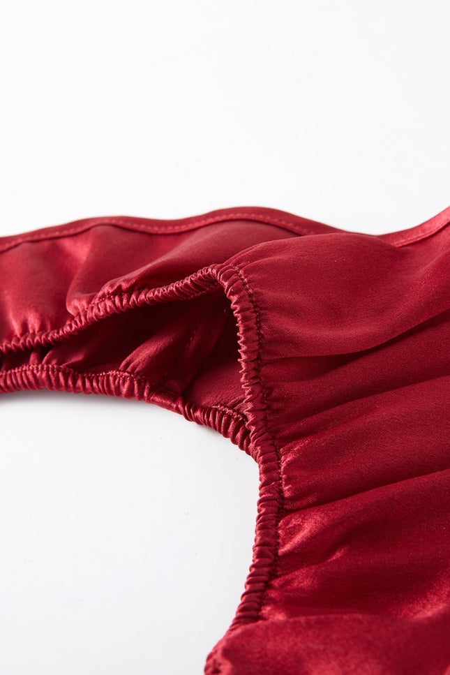 Soft Strokes Silk | Ruby Float T-String Panties