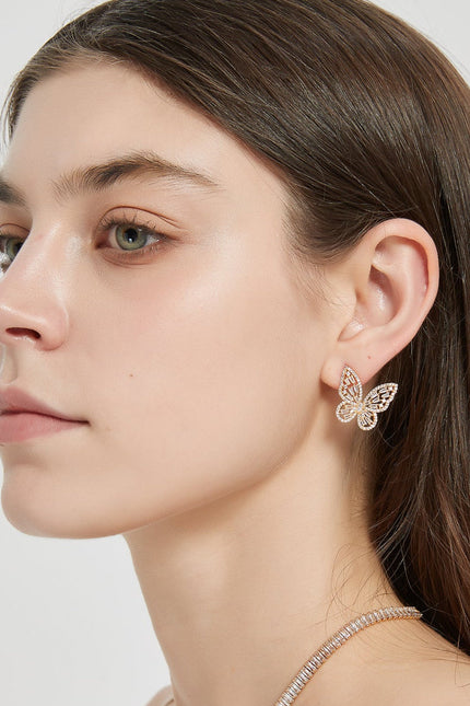 Miss Cecilia | Butterfly Ear Studs