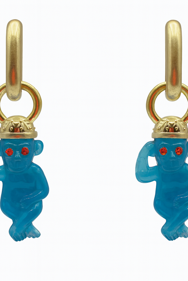 Michael Nash Jewelry | Kolczyki Monkey
