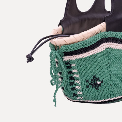 Entrudo | Koszyk Caxinas Mini zielony