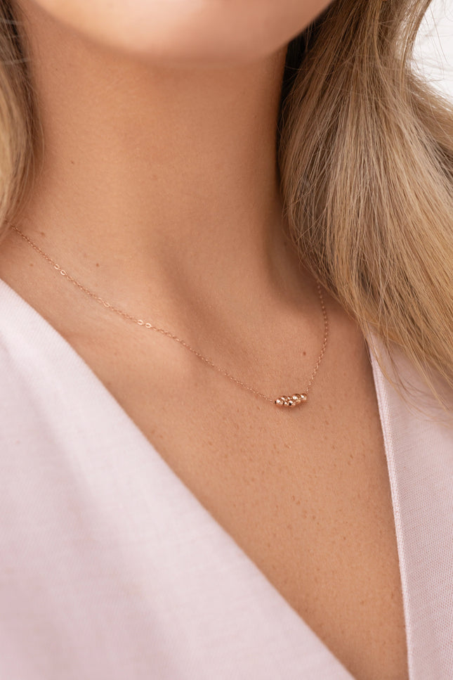 Pas de Marque | Rose gold-filled necklace La Babiole