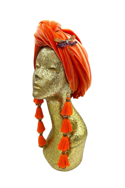 Julia Clancey I Jaffa Dragonfly Dorado Turban