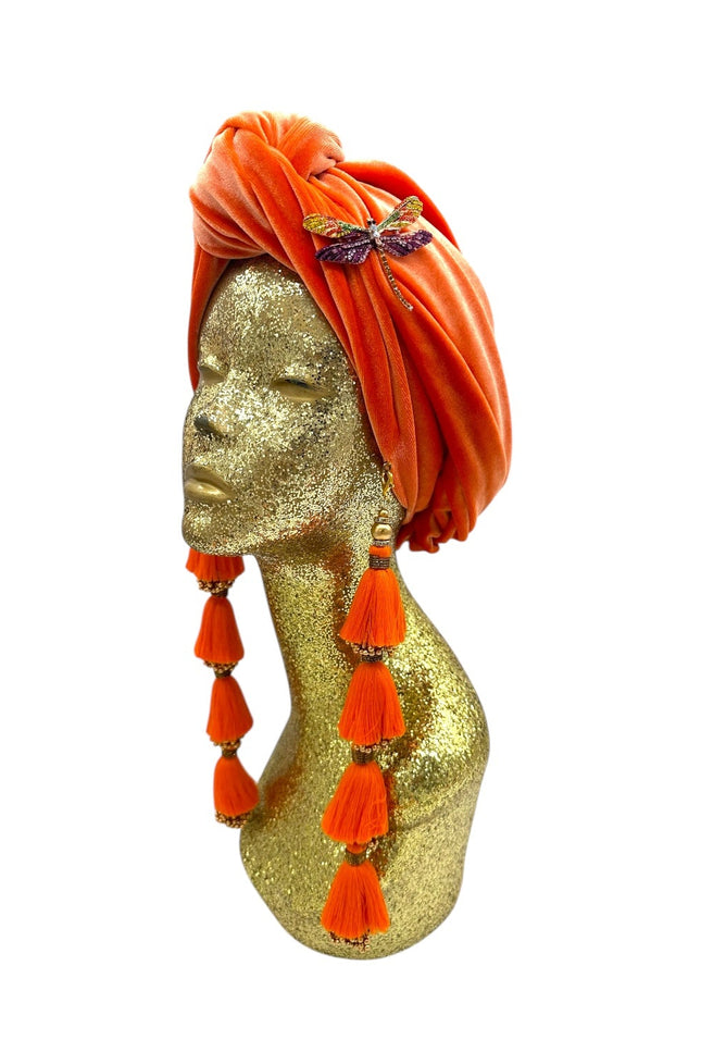 Julia Clancey I Jaffa Dragonfly Dorado Turban