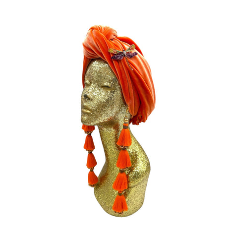 Julia Clancey I Jaffa Dragonfly Dorado Turban