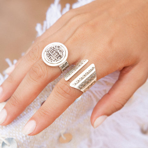 Yelli Jewels | Grey Portal Ring
