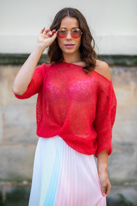 Color My Space I Jumper 3 Colours Chili Pepper