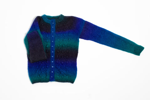 Color My Space I Sweter Rainbow Water