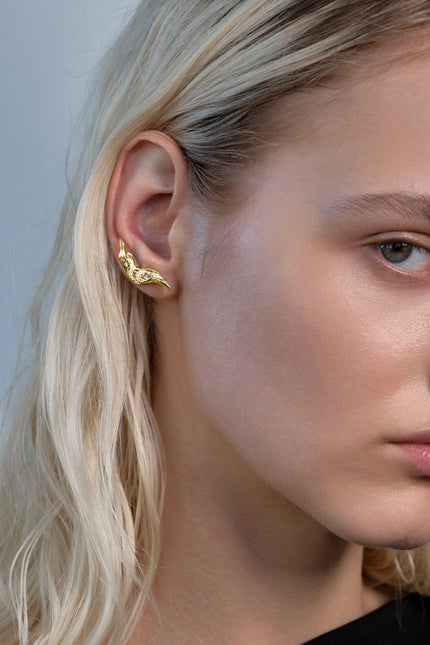 SIMA GINA | Sprout Studs gold