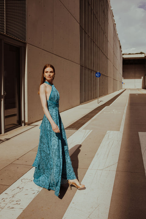 Five p.m. | Maldives Corfu Maxi Dress green