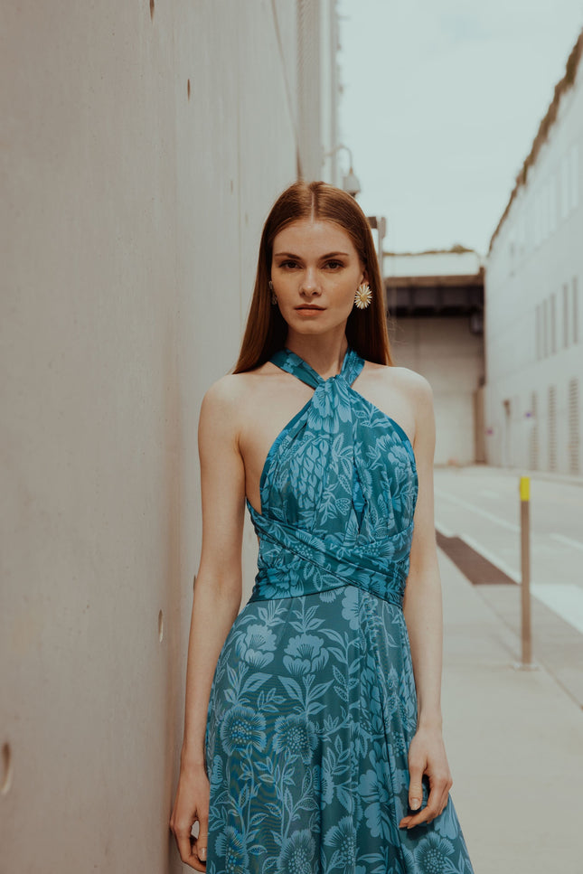 Five p.m. | Maldives Corfu Maxi Dress green