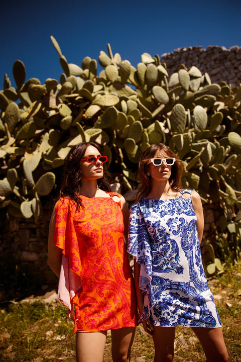 Five p.m. | Paros Positano Mini Dress pink