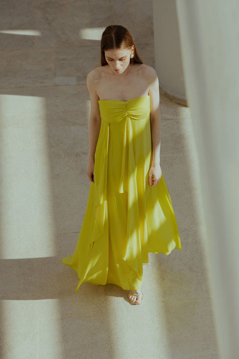 Five p.m. | Zanzibar Maxi Dress Yellow