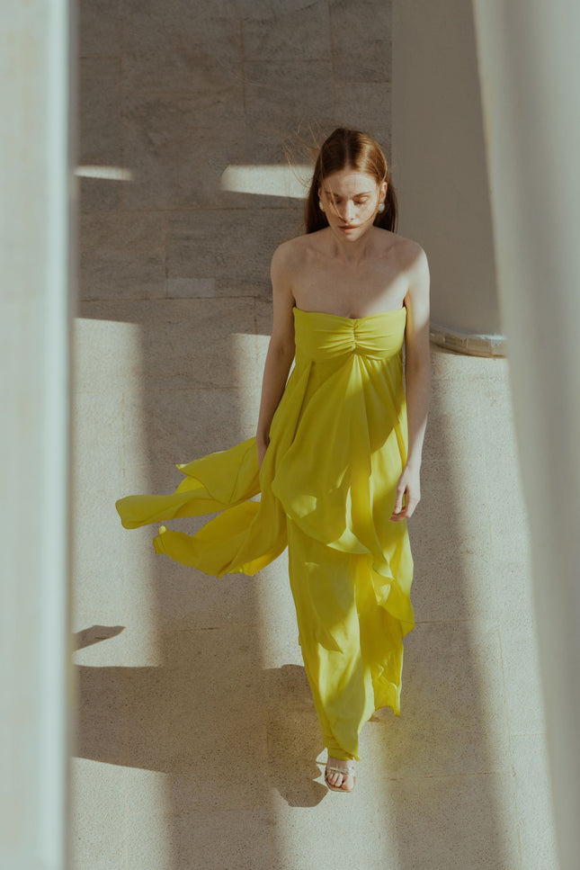 Five p.m. | Zanzibar Maxi Dress Yellow
