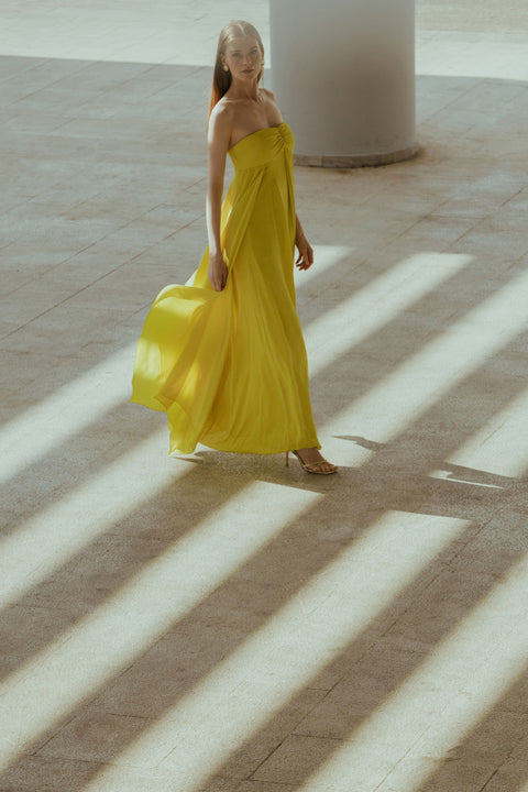 Five p.m. | Zanzibar Maxi Dress Yellow
