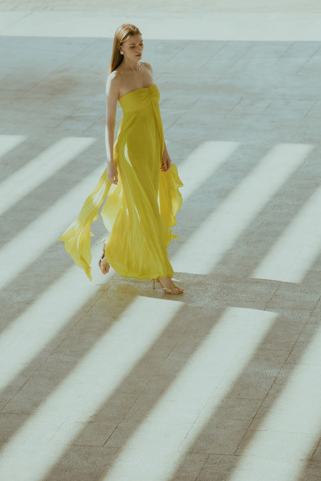 Five p.m. | Zanzibar Maxi Dress Yellow