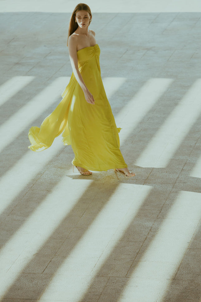 Five p.m. | Zanzibar Maxi Dress Yellow
