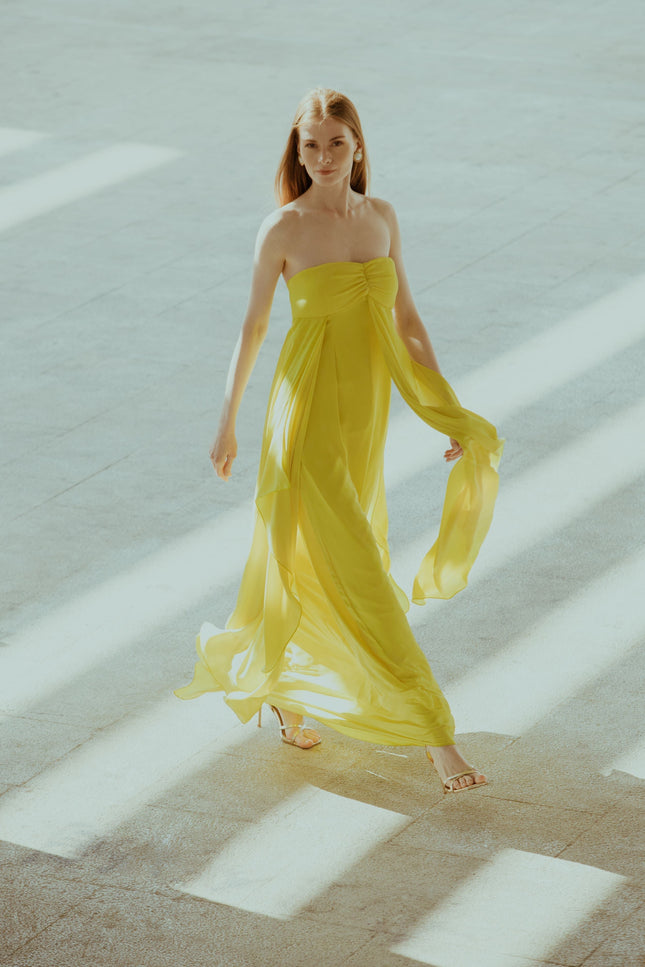 Five p.m. | Zanzibar Maxi Dress Yellow