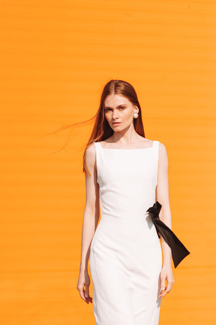 Five p.m. | Sukienka maxi Sicily ecru