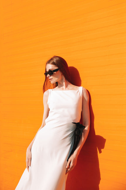 Five p.m. | Sukienka maxi Sicily ecru