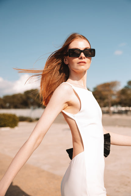 Five p.m. | Sukienka maxi Sicily ecru