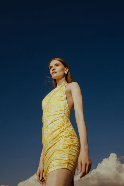 Five p.m. | Como Corfu Mini Dress yellow