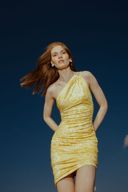 Five p.m. | Como Corfu Mini Dress yellow