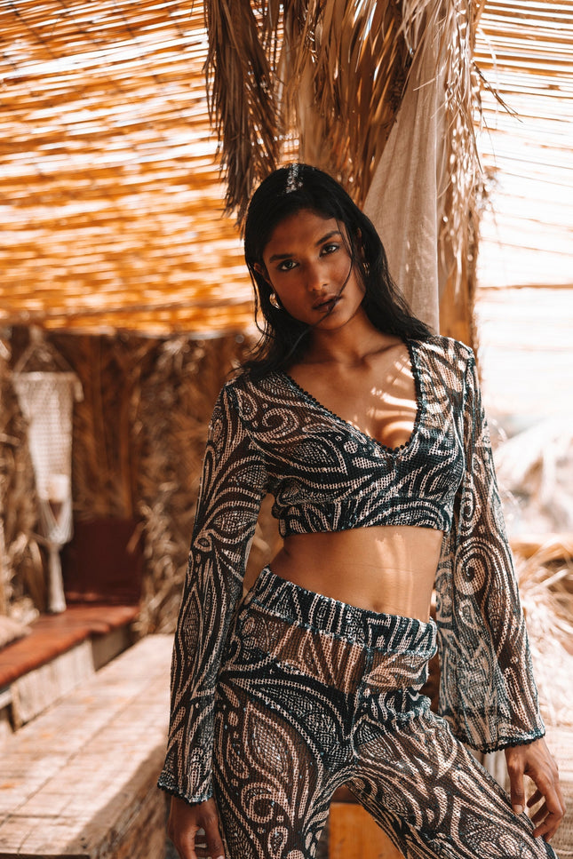 Five p.m. | Night Tullip Cover-Up Set