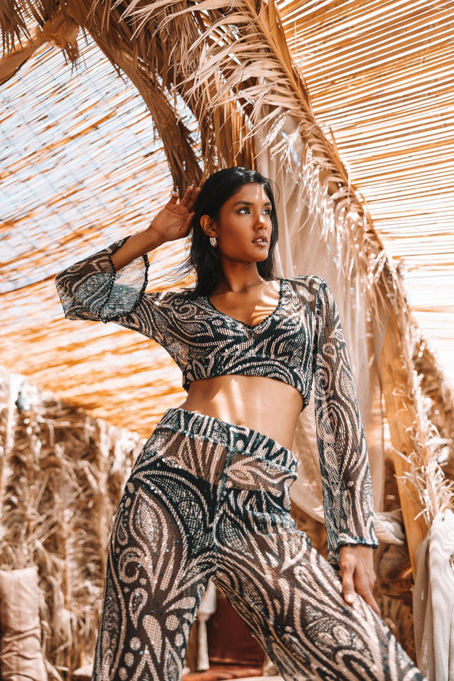 Five p.m. | Night Tullip Cover-Up Set