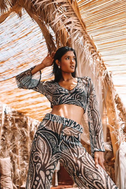 Five p.m. | Night Tullip Cover-Up Set