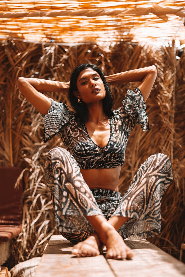 Five p.m. | Night Tullip Cover-Up Set