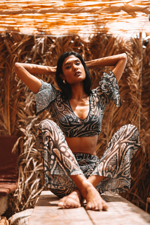 Five p.m. | Night Tullip Cover-Up Set